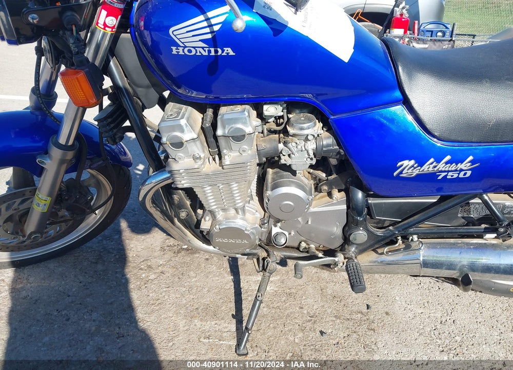 1993 HONDA CB750 VIN: JH2RC3805PM200287