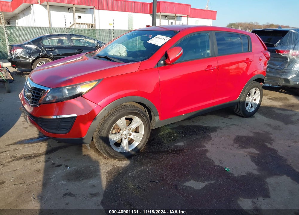 2012 KIA SPORTAGE LX VIN: KNDPB3A28C7313562