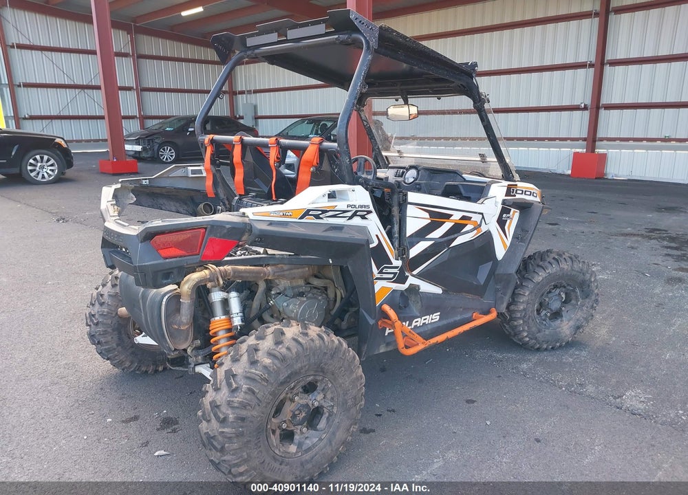 2018 POLARIS RZR S 1000 EPS VIN: 3NSVBE993JH016519