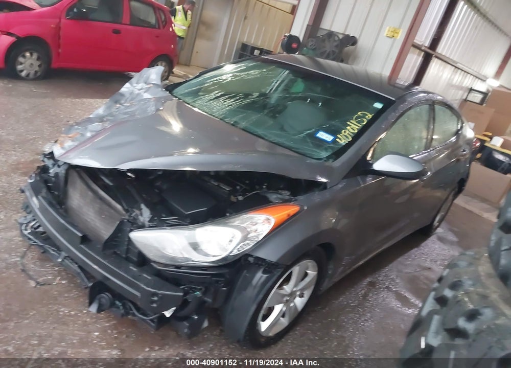 2013 HYUNDAI ELANTRA VIN: 5NPDH4AEXDH318308