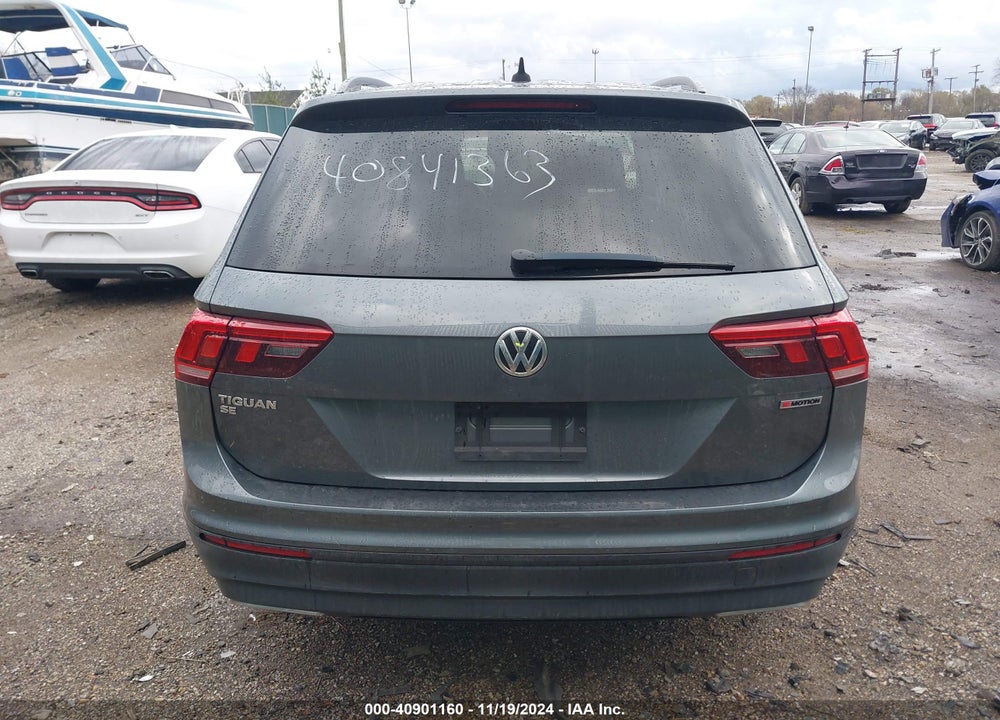 2019 VOLKSWAGEN TIGUAN 2.0T SE/2.0T SEL/2.0T SEL R-LINE/2.0T SEL R-LINE BLACK VIN: 3VV2B7AX1KM089571