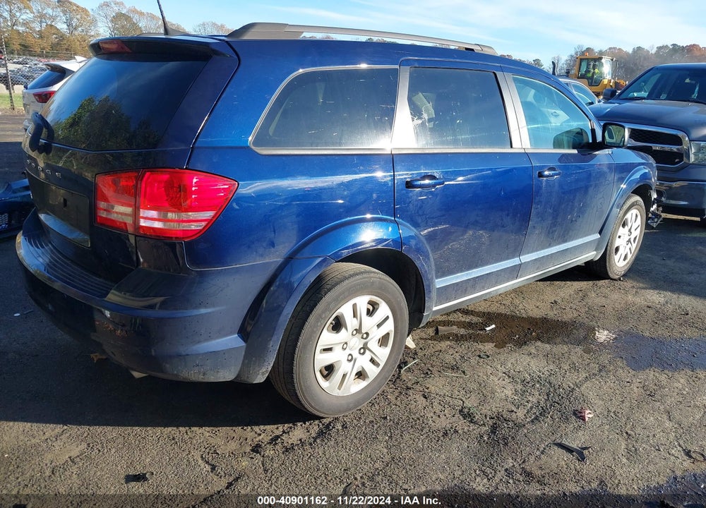 2018 DODGE JOURNEY SE VIN: 3C4PDCAB7JT508751