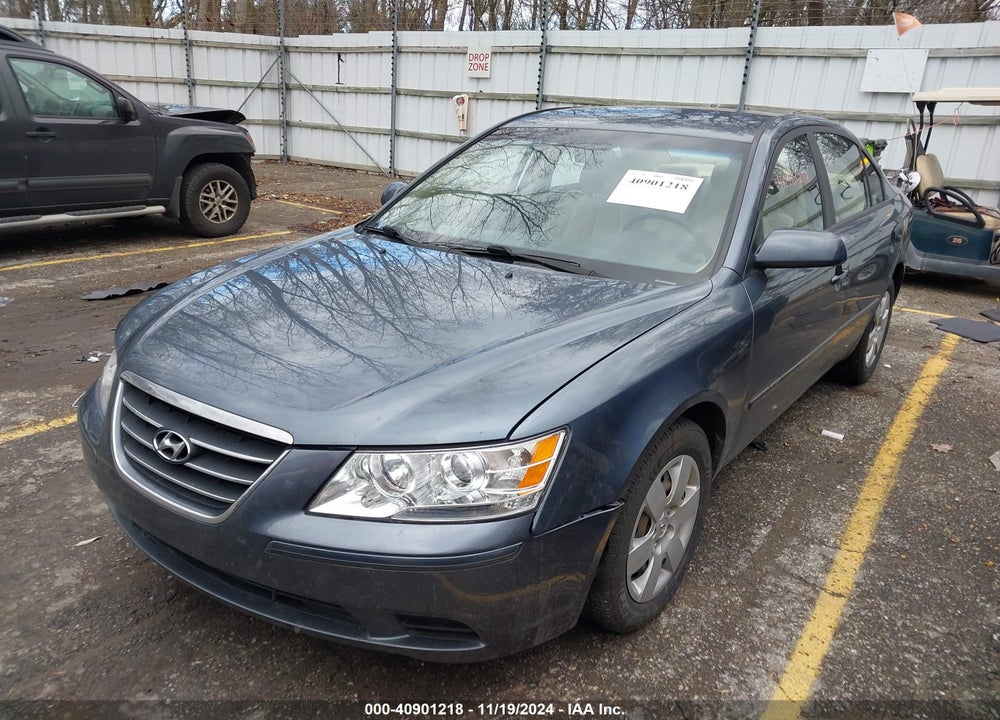 2010 HYUNDAI SONATA GLS VIN: 5NPET4AC9AH624588