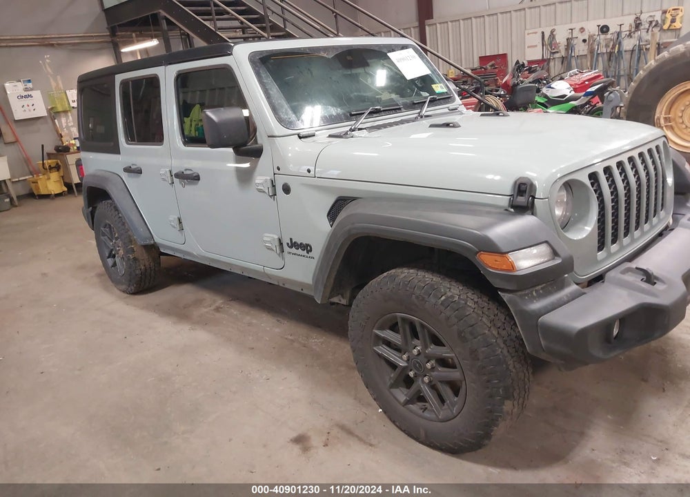 2024 JEEP WRANGLER 4-DOOR SPORT RHD 4X4 VIN: 1C4PJXKN5RW214926