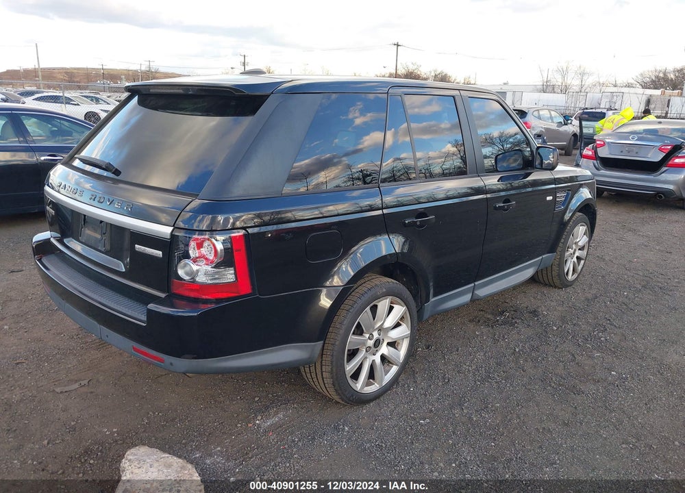 2013 LAND ROVER RANGE ROVER SPORT HSE VIN: SALSK2D49DA783503