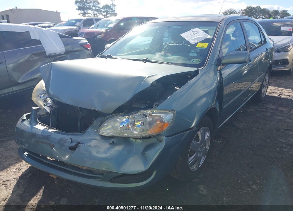 2007 TOYOTA COROLLA LE VIN: 2T1BR32E37C795747