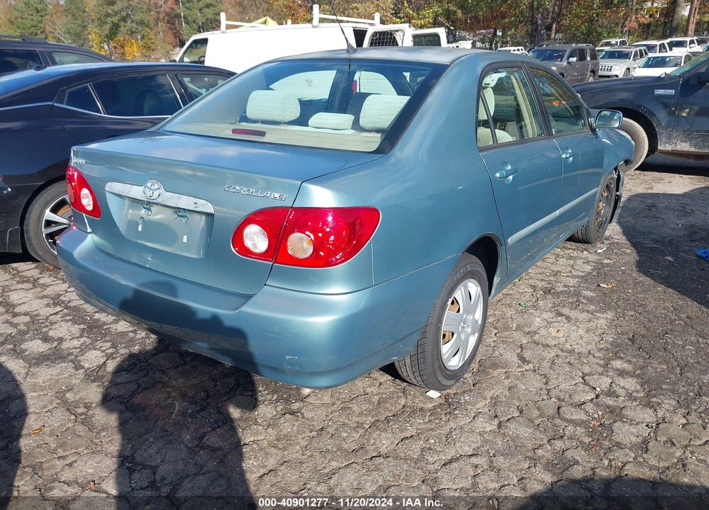 2007 TOYOTA COROLLA LE VIN: 2T1BR32E37C795747