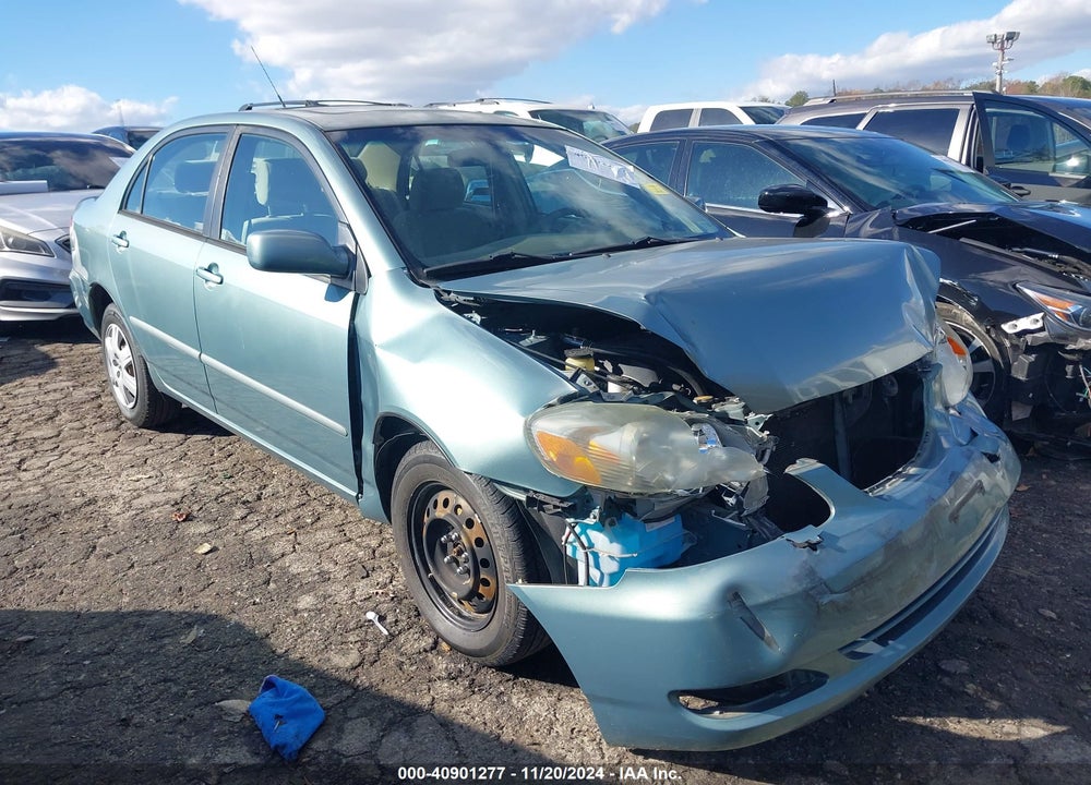 2007 TOYOTA COROLLA LE VIN: 2T1BR32E37C795747