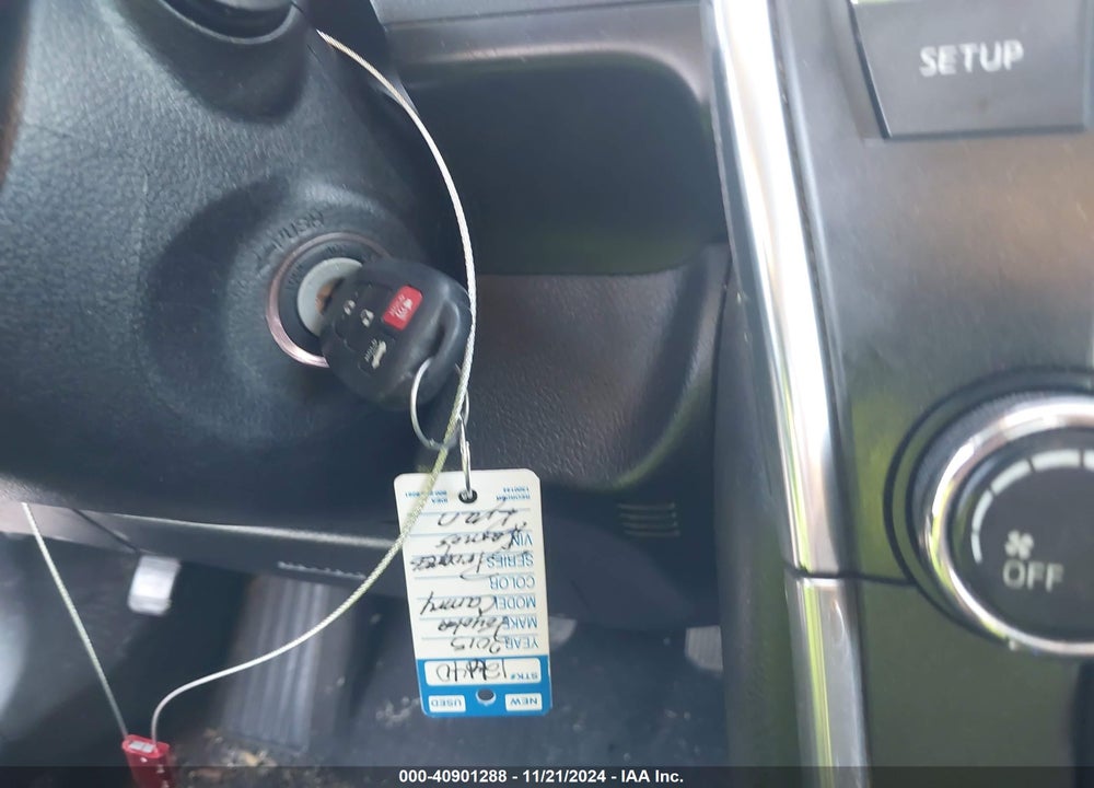 2015 TOYOTA CAMRY SE VIN: 4T1BF1FK1FU899874