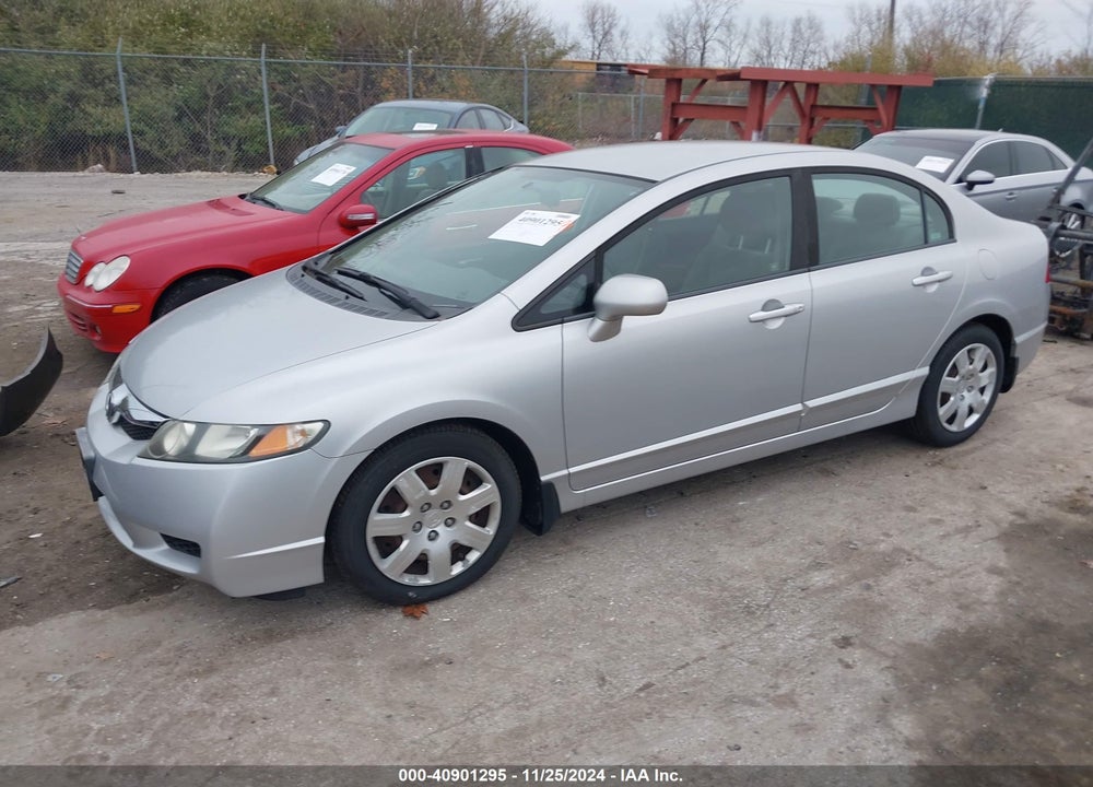 2009 HONDA CIVIC LX VIN: 1HGFA16579L019349