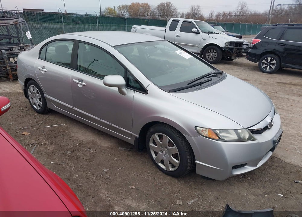 2009 HONDA CIVIC LX VIN: 1HGFA16579L019349