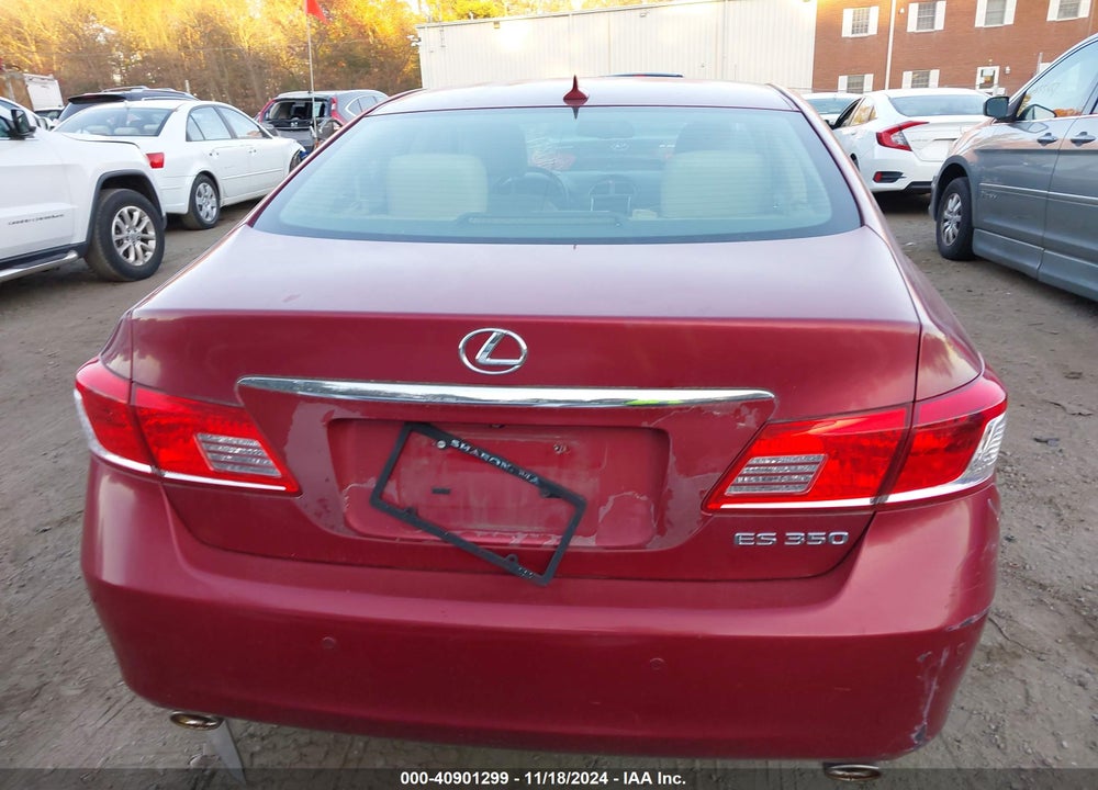 2011 LEXUS ES 350 VIN: JTHBK1EG6B2432323