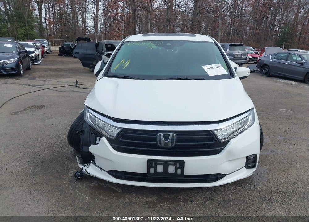 2022 HONDA ODYSSEY EX-L VIN: 5FNRL6H78NB028611