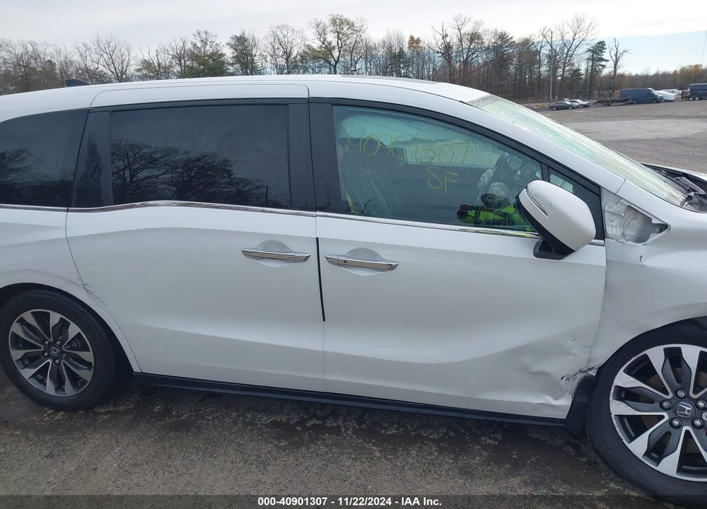 2022 HONDA ODYSSEY EX-L VIN: 5FNRL6H78NB028611