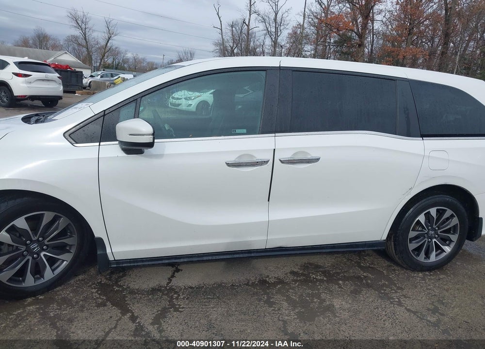 2022 HONDA ODYSSEY EX-L VIN: 5FNRL6H78NB028611