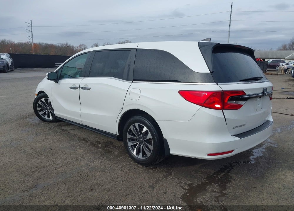 2022 HONDA ODYSSEY EX-L VIN: 5FNRL6H78NB028611