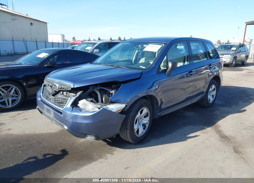 2014 SUBARU FORESTER 2.5I VIN: JF2SJAACXEH496813