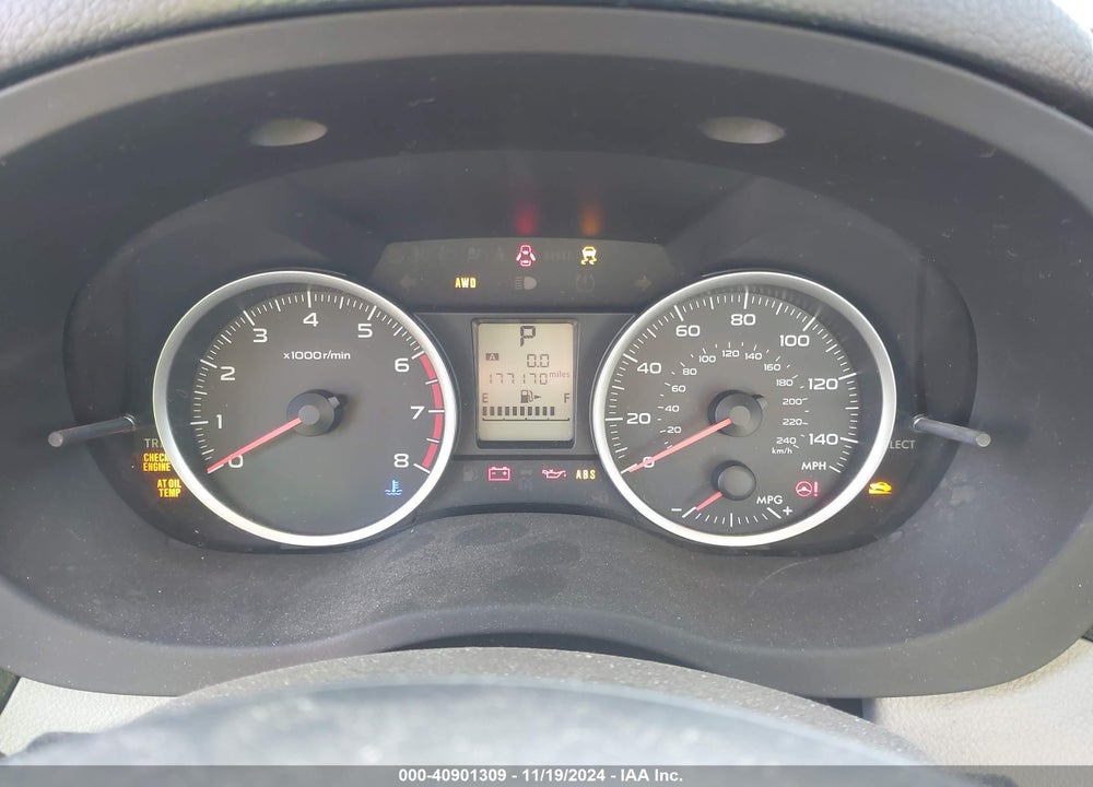 2014 SUBARU FORESTER 2.5I VIN: JF2SJAACXEH496813