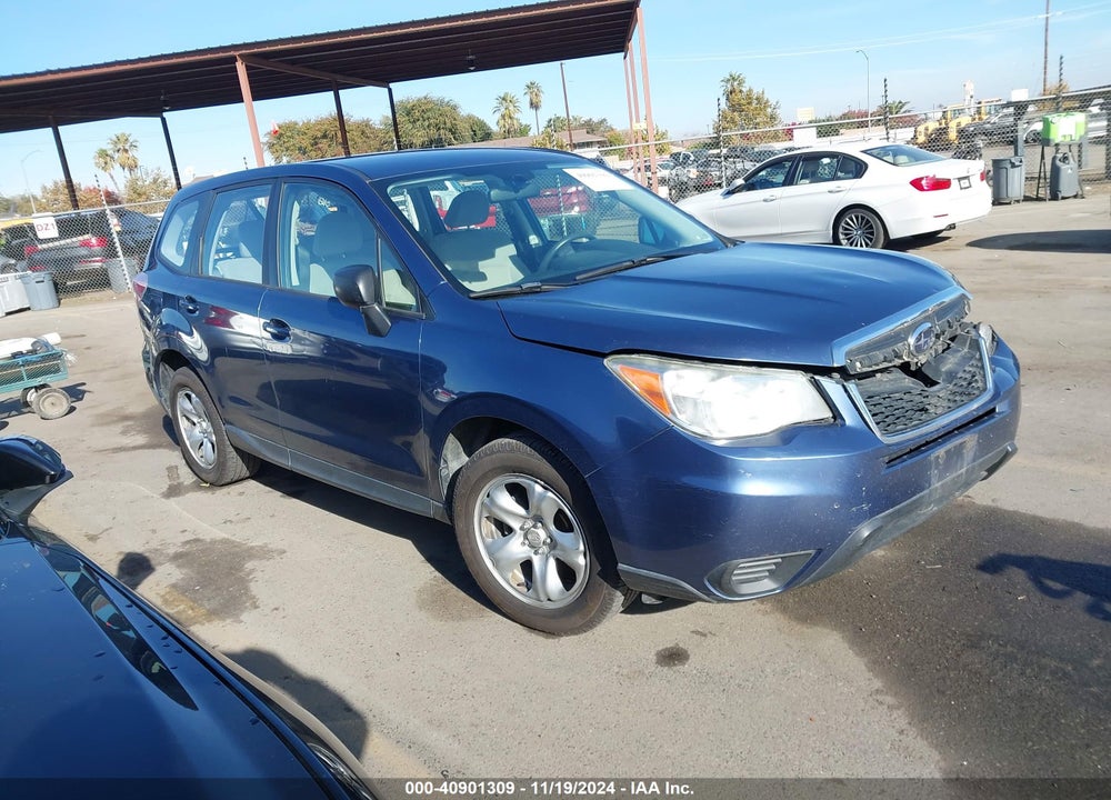 2014 SUBARU FORESTER 2.5I VIN: JF2SJAACXEH496813