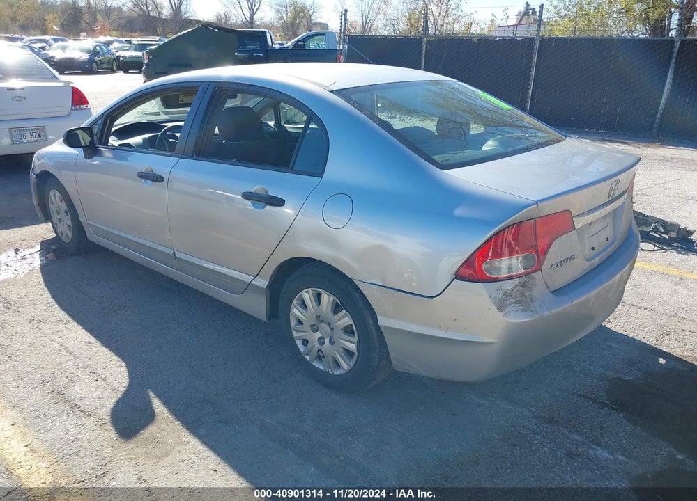 2010 HONDA CIVIC VP VIN: 19XFA1F31AE003707