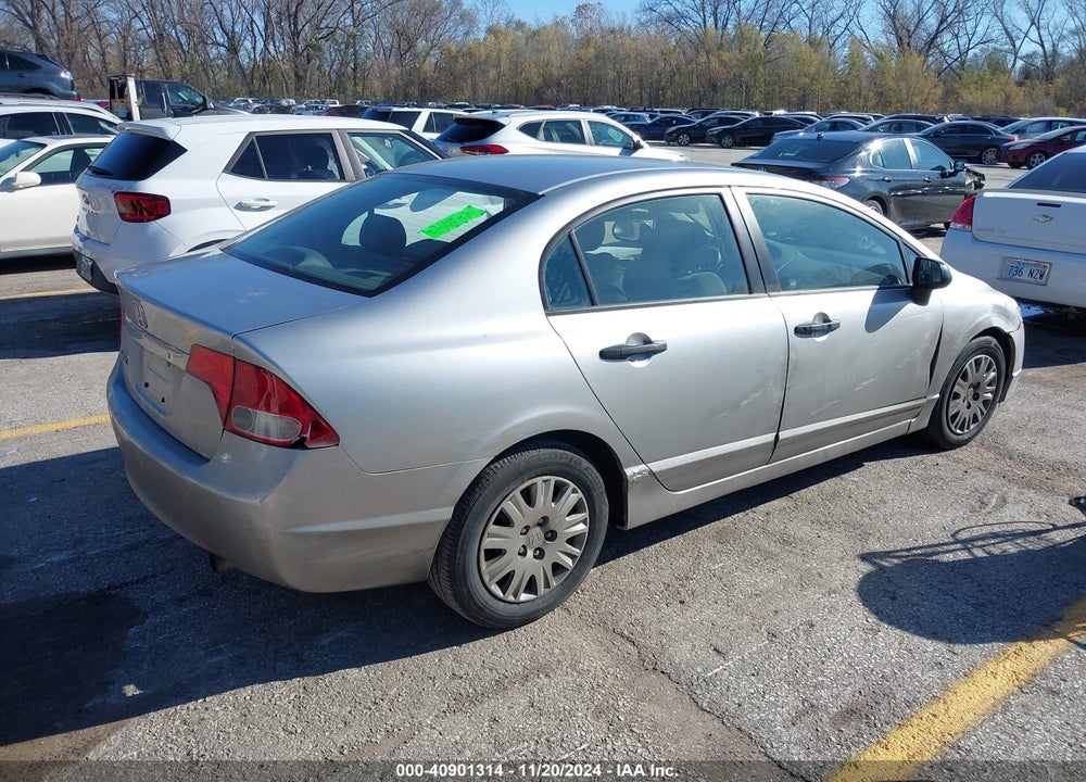 2010 HONDA CIVIC VP VIN: 19XFA1F31AE003707