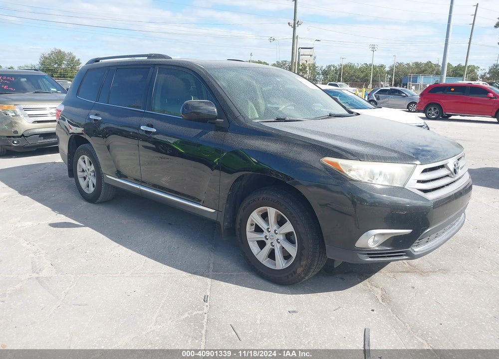 2012 TOYOTA HIGHLANDER SE V6 VIN: 5TDZK3EH0CS089636