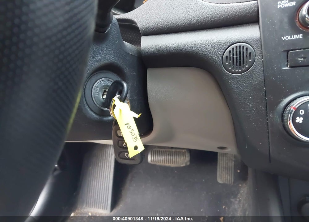 2010 KIA FORTE EX VIN: KNAFU4A21A5854650