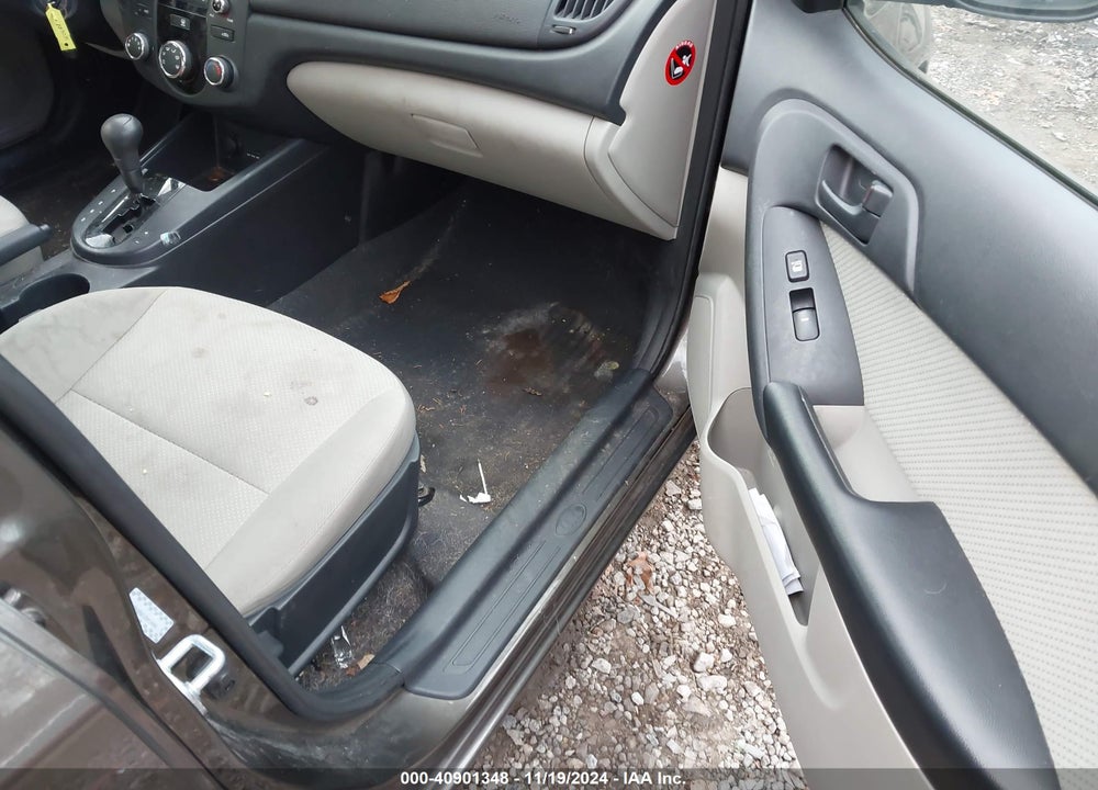 2010 KIA FORTE EX VIN: KNAFU4A21A5854650