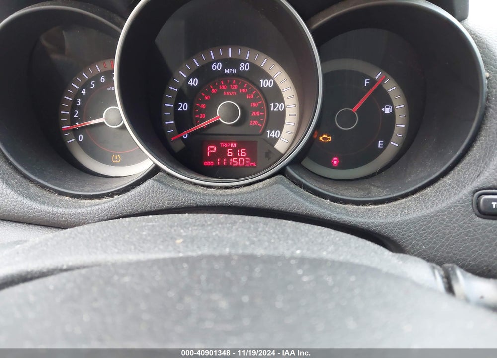 2010 KIA FORTE EX VIN: KNAFU4A21A5854650
