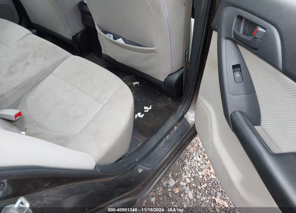 2010 KIA FORTE EX VIN: KNAFU4A21A5854650