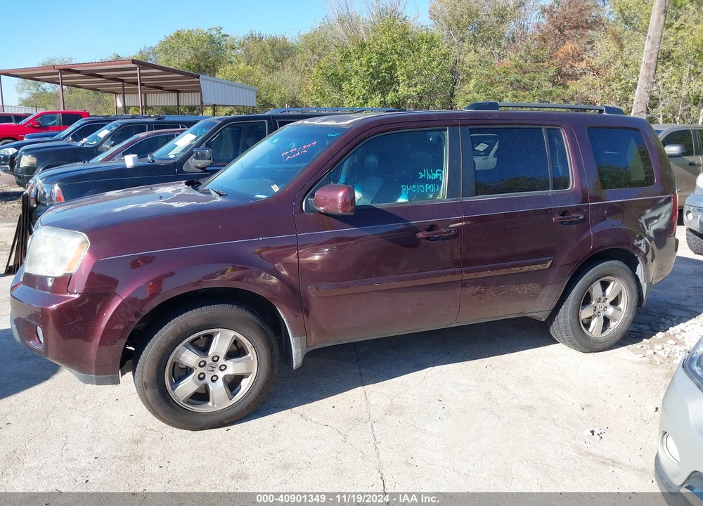 2010 HONDA PILOT EX-L VIN: 5FNYF3H5XAB011934