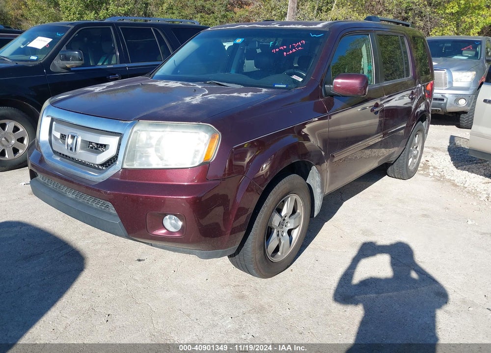 2010 HONDA PILOT EX-L VIN: 5FNYF3H5XAB011934