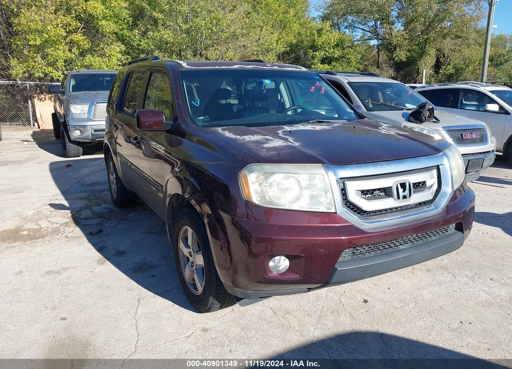 2010 HONDA PILOT EX-L VIN: 5FNYF3H5XAB011934