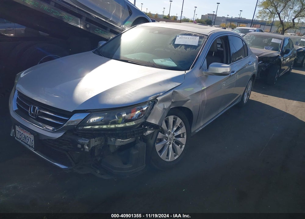 2013 HONDA ACCORD EX-L V-6 VIN: 1HGCR3F87DA037615