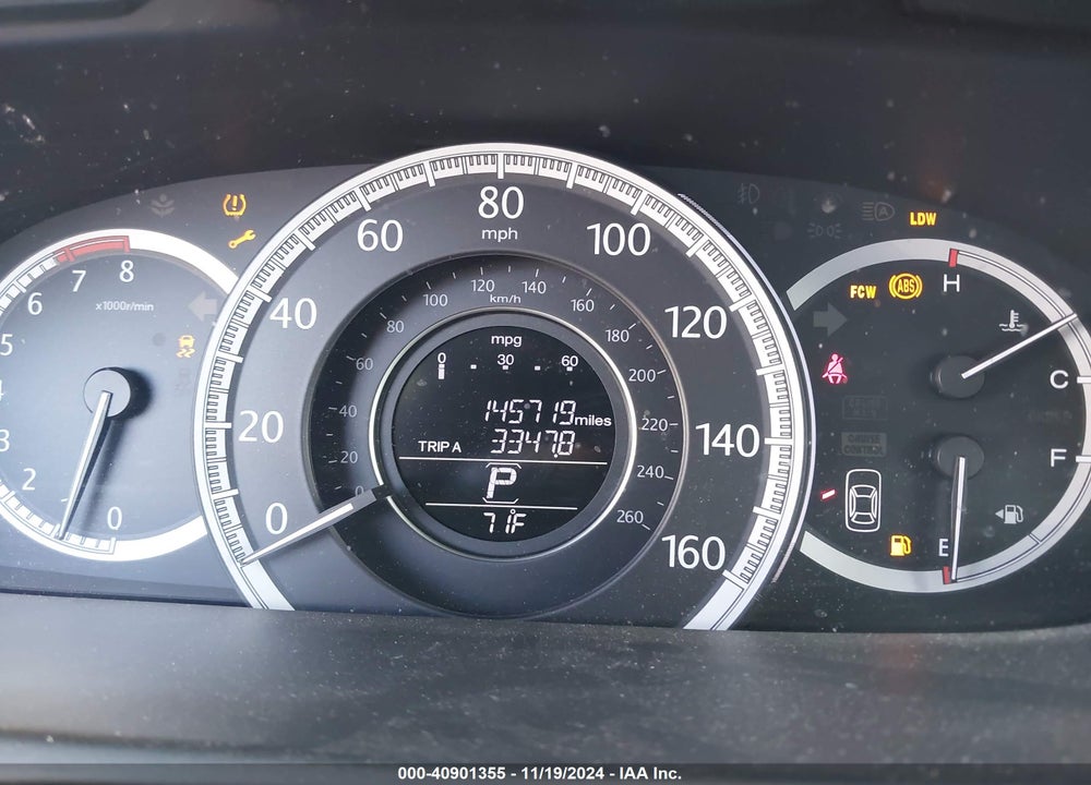 2013 HONDA ACCORD EX-L V-6 VIN: 1HGCR3F87DA037615