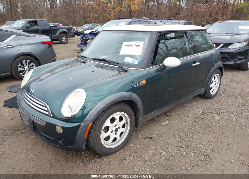 2005 MINI COOPER VIN: WMWRC33435TJ63498