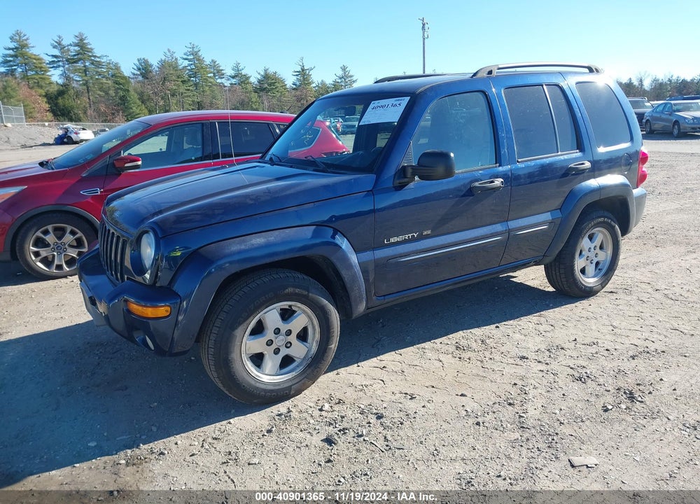 2002 JEEP LIBERTY LIMITED EDITION VIN: 1J8GL58KX2W330584