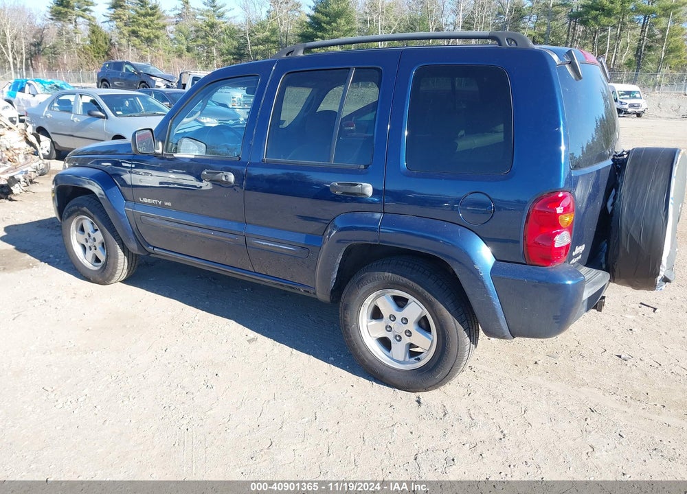 2002 JEEP LIBERTY LIMITED EDITION VIN: 1J8GL58KX2W330584