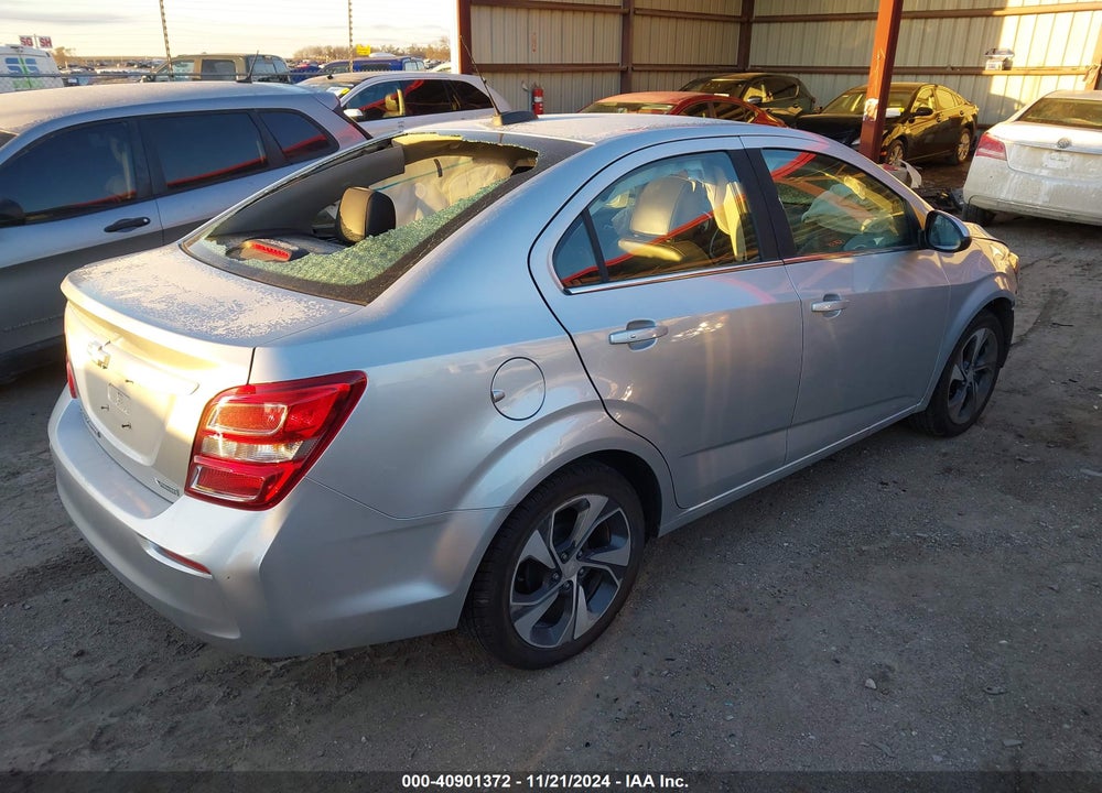 2017 CHEVROLET SONIC PREMIER AUTO VIN: 1G1JF5SB1H4141171