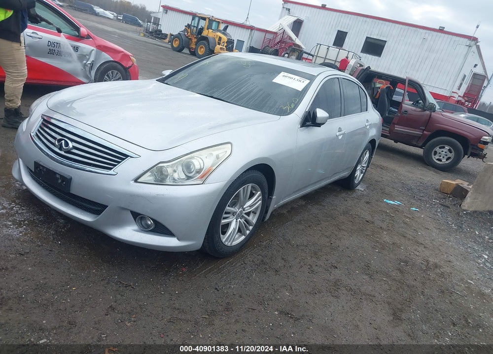 2011 INFINITI G25X VIN: JN1DV6AR8BM450416