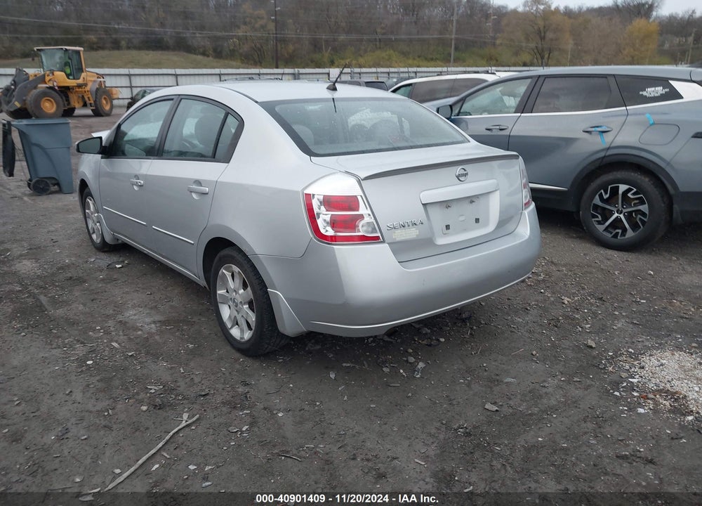 2008 NISSAN SENTRA VIN: 3N1AB61E18L672324