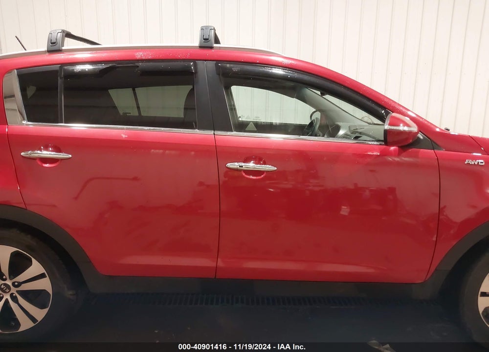 2013 KIA SPORTAGE EX VIN: KNDPCCA25D7430403