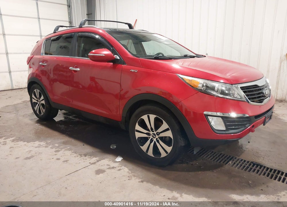 2013 KIA SPORTAGE EX VIN: KNDPCCA25D7430403