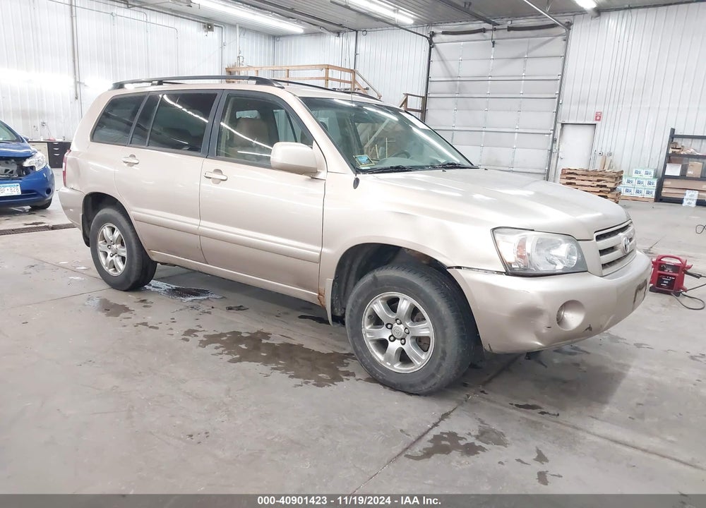 2004 TOYOTA HIGHLANDER V6 VIN: JTEEP21A040039886