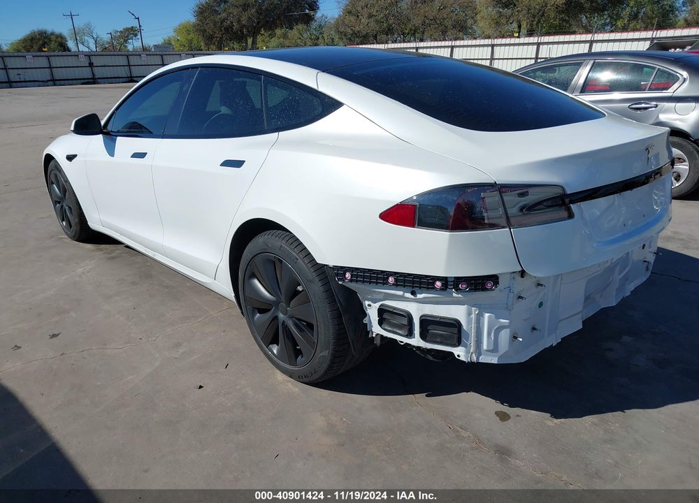 2021 TESLA MODEL S LONG RANGE DUAL MOTOR ALL-WHEEL DRIVE VIN: 5YJSA1E50MF455521