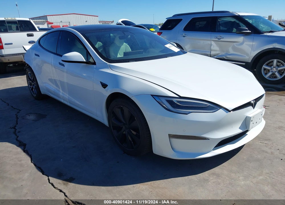 2021 TESLA MODEL S LONG RANGE DUAL MOTOR ALL-WHEEL DRIVE VIN: 5YJSA1E50MF455521