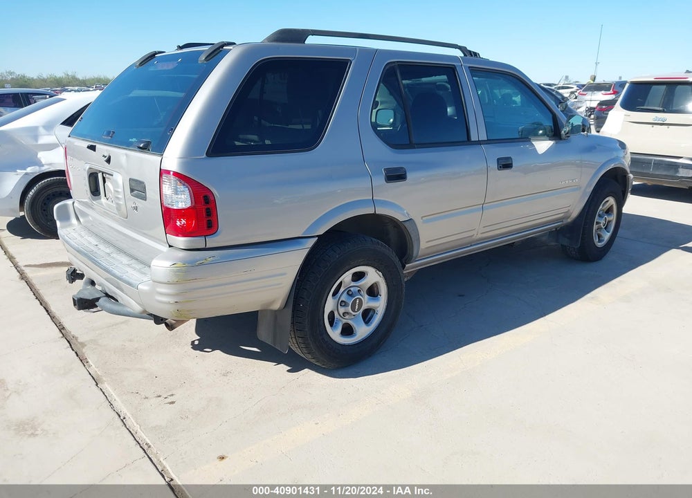 2004 ISUZU RODEO S 3.2L V6 VIN: 4S2CK58WX44309930