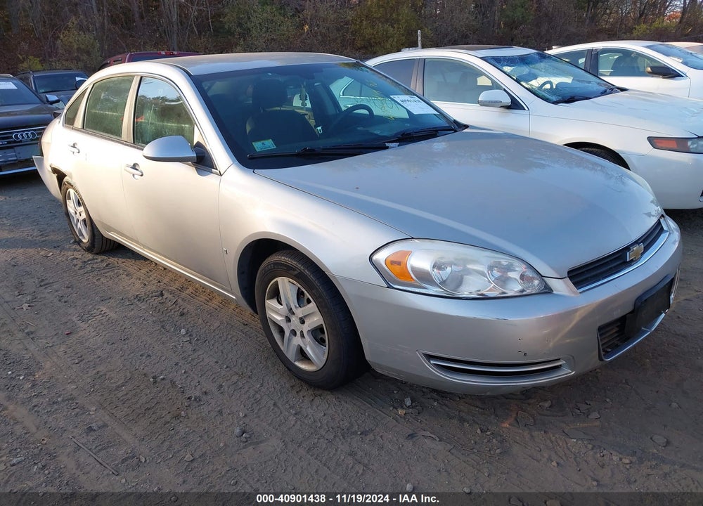 2008 CHEVROLET IMPALA LS VIN: 2G1WB55K581308835