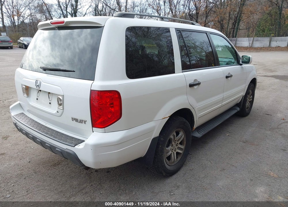 2005 HONDA PILOT EX-L VIN: 2HKYF18705H513395