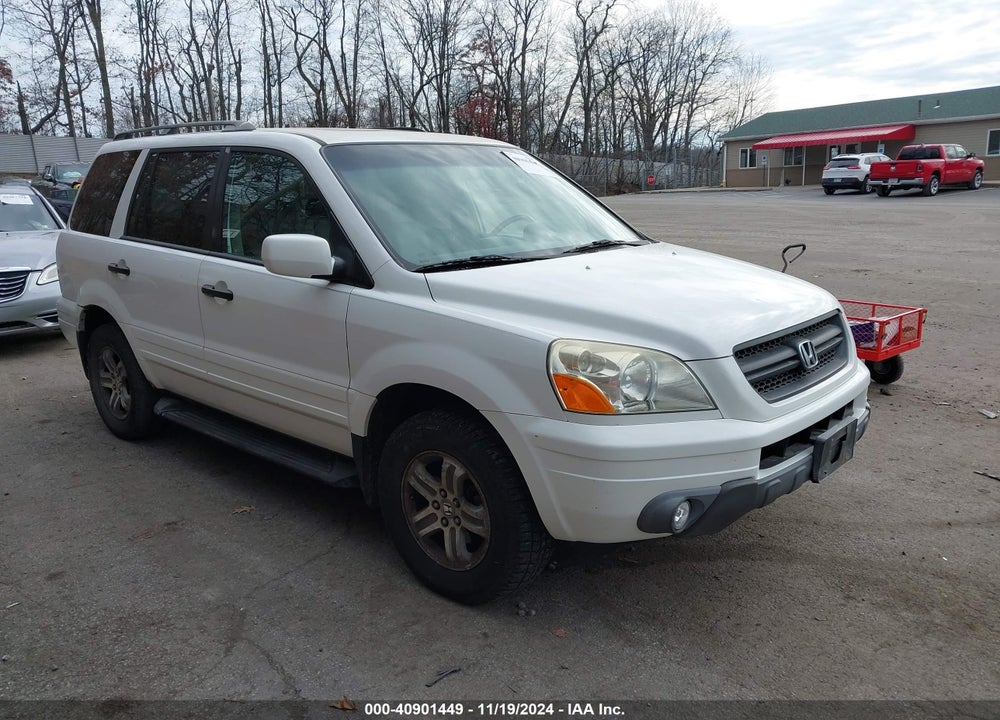 2005 HONDA PILOT EX-L VIN: 2HKYF18705H513395
